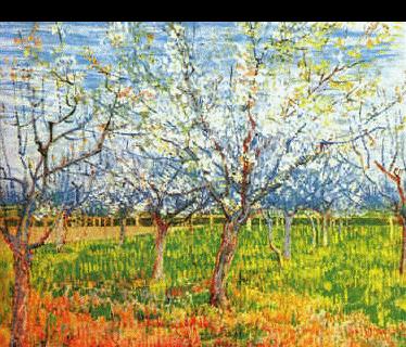 Vincent Van Gogh Orchard in Blossom